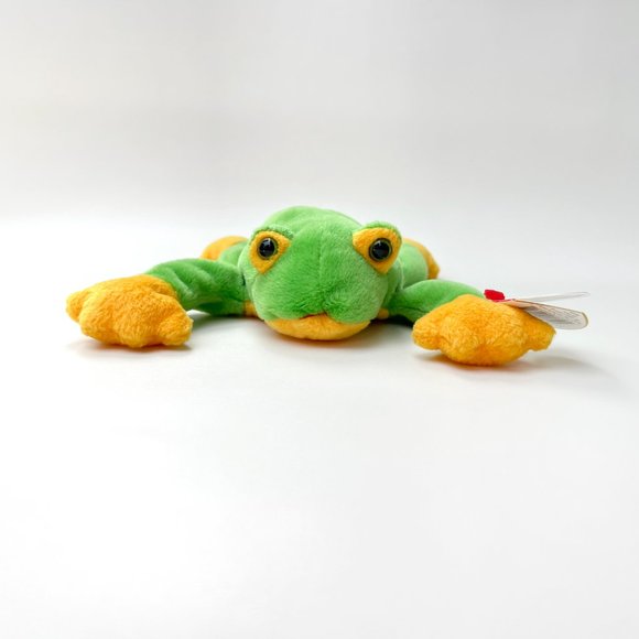 1997 Retired SMOOCHY Frog Ty Beanie Baby - Picture 3 of 15